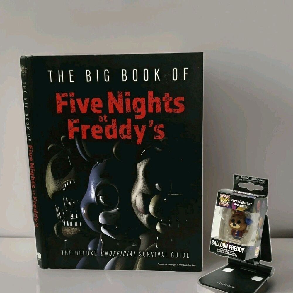 Five Nights at Freddys The Big Book Deluxe Survival Guide Balloon Freddy Pop